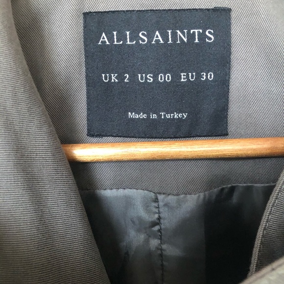 All Saints | Portere Parka/Utility Jacket | UK 2 - Picture 7 of 8